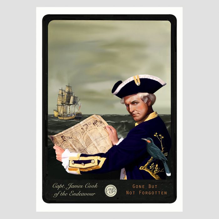 captain cook print